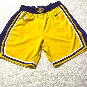 Men’s Nike MBA laker shorts